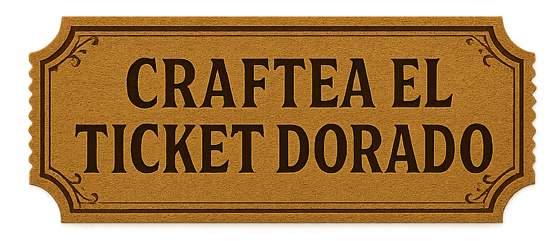 Craftea El Ticket Dorado